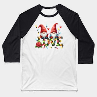 Love Christmas Sublimation #4 Baseball T-Shirt